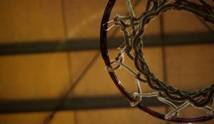 Preview wallpaper basketball ring, net, circle