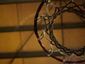 Preview wallpaper basketball ring, net, circle