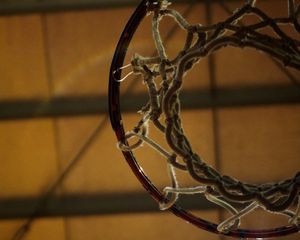 Preview wallpaper basketball ring, net, circle