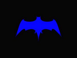 Preview wallpaper bat, art, silhouette, vector