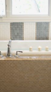 Preview wallpaper bath, candles, coffee