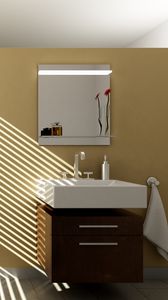 Preview wallpaper bath, windows, blinds, lighting