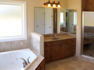 Preview wallpaper bathroom, furniture, mirror