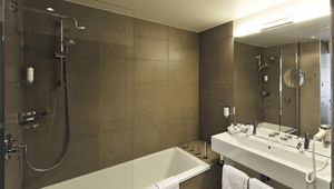 Preview wallpaper bathroom, furniture, style, interior, mirror, sink