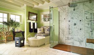 Preview wallpaper bathroom, shower, room, interior, furniture