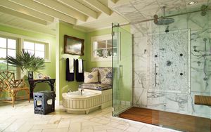 Preview wallpaper bathroom, shower, room, interior, furniture