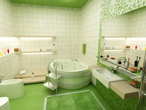 Preview wallpaper bathroom, tile, style, plumbing, interior