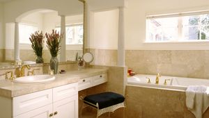 Preview wallpaper bathroom, wardrobe, style, furniture