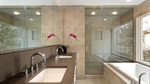 Preview wallpaper bathtub, design, sinks, showers, glass