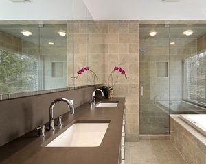 Preview wallpaper bathtub, design, sinks, showers, glass