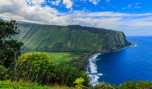 Preview wallpaper bay, coast, sea, nature