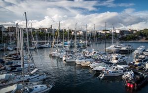 Preview wallpaper bay, port, boats