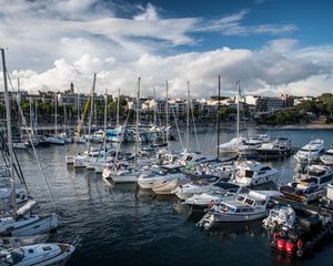 Preview wallpaper bay, port, boats