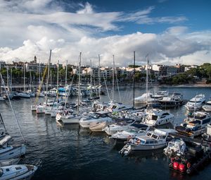 Preview wallpaper bay, port, boats