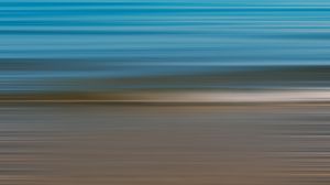 Preview wallpaper beach, blur, stripes, abstraction