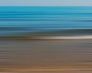 Preview wallpaper beach, blur, stripes, abstraction