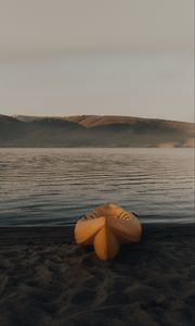 Preview wallpaper beach, boat, water, sand, shore