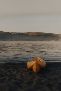 Preview wallpaper beach, boat, water, sand, shore