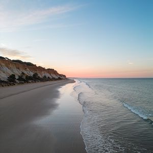 Preview wallpaper beach, coast, sea, rocks, landscape