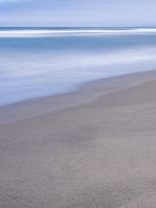 Preview wallpaper beach, horizon, sand, coast, sea