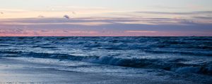 Preview wallpaper beach, ocean, sand, horizon