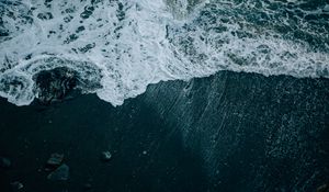 Preview wallpaper beach, ocean, wave, surf