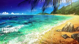Beach full hd, hdtv, fhd, 1080p wallpapers hd, desktop backgrounds  1920x1080, images and pictures