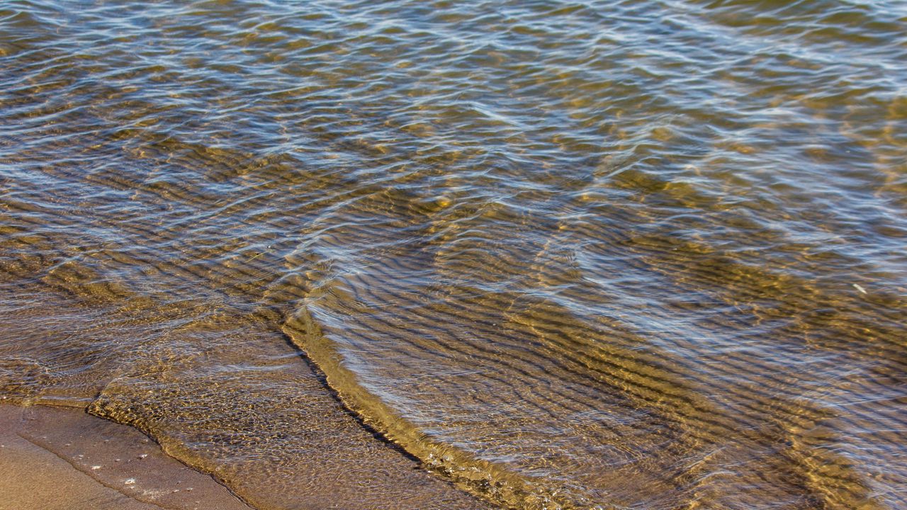 Wallpaper beach, sand, sea, water, waves