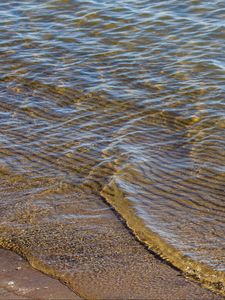 Preview wallpaper beach, sand, sea, water, waves