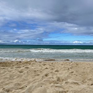 Preview wallpaper beach, sand, sea, waves, water, landscape