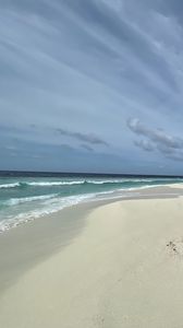 Preview wallpaper beach, sand, tropics, nature