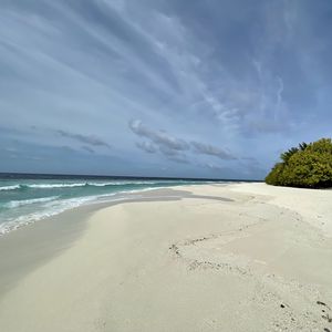 Preview wallpaper beach, sand, tropics, nature