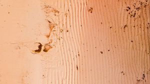 Preview wallpaper beach, sand, waves, aerial view