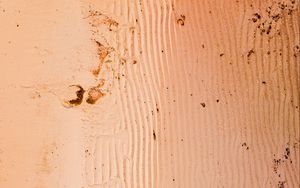 Preview wallpaper beach, sand, waves, aerial view