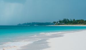 Preview wallpaper beach, sea, coast, sand, water