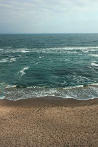 Preview wallpaper beach, sea, horizon, coast