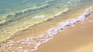 Preview wallpaper beach, sea, marine water, sand, nature