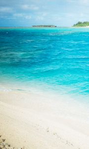 Preview wallpaper beach, sea, ocean, island, landscape