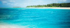 Preview wallpaper beach, sea, ocean, island, landscape