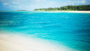 Preview wallpaper beach, sea, ocean, island, landscape