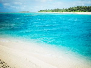 Preview wallpaper beach, sea, ocean, island, landscape