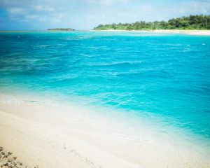 Preview wallpaper beach, sea, ocean, island, landscape