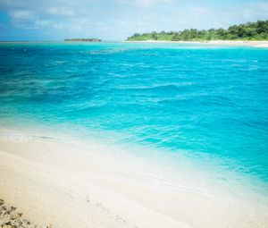 Preview wallpaper beach, sea, ocean, island, landscape