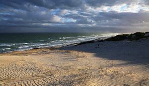 Preview wallpaper beach, shore, sea, nature, landscape