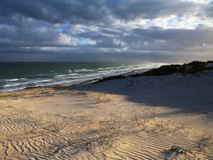 Preview wallpaper beach, shore, sea, nature, landscape