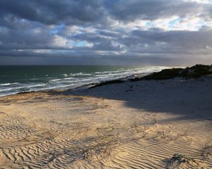 Preview wallpaper beach, shore, sea, nature, landscape