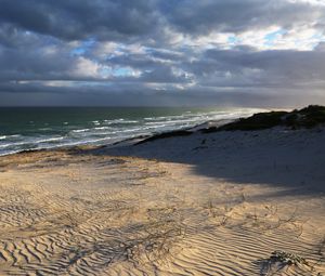 Preview wallpaper beach, shore, sea, nature, landscape