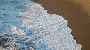 Preview wallpaper beach, shore, waves, water, sand