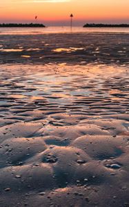 Preview wallpaper beach, water, sand, coast, shallow