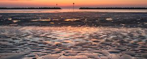 Preview wallpaper beach, water, sand, coast, shallow